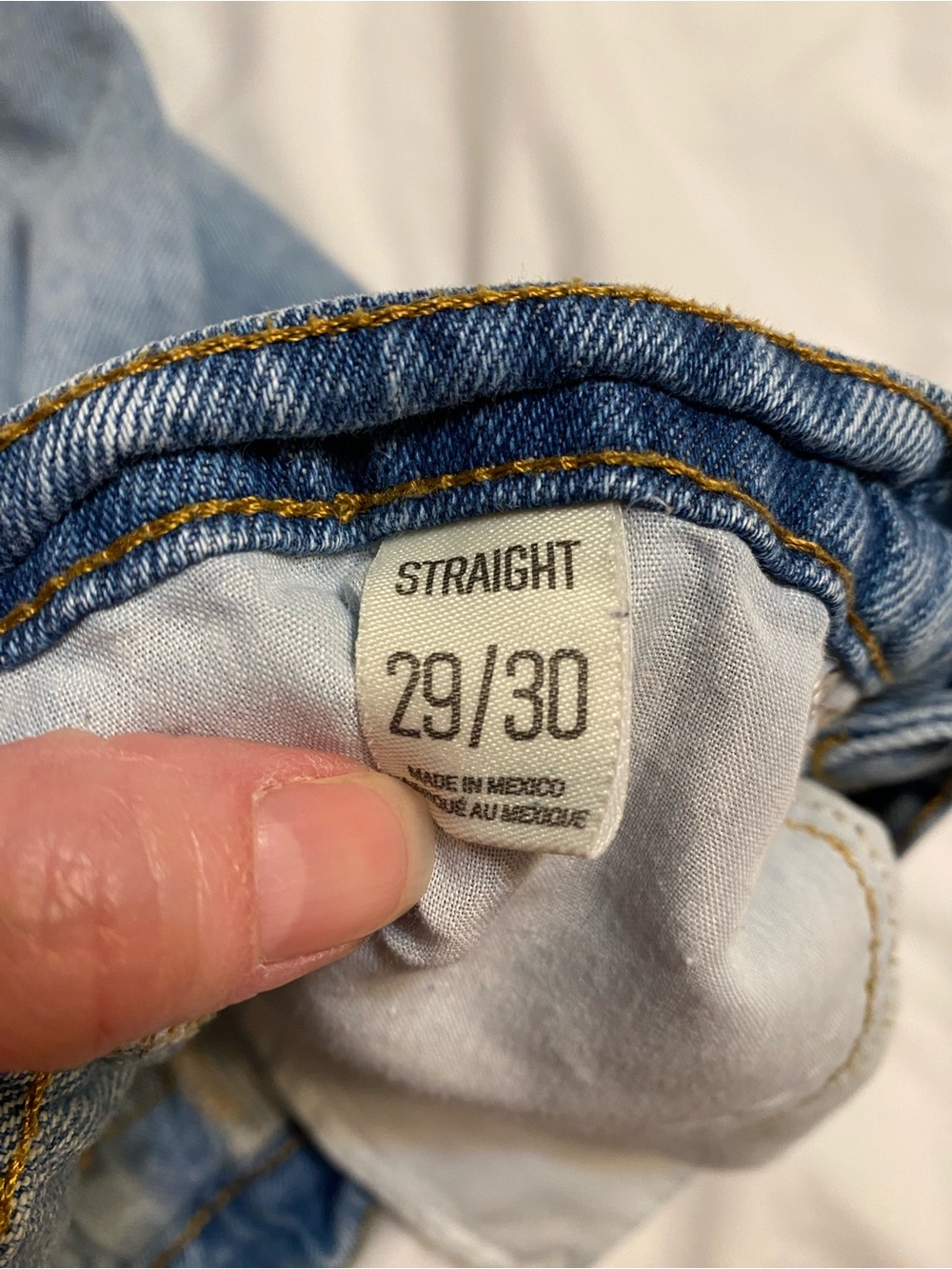 BDG Woman’s Classic Light Blue Straight-Leg Jeans - Picture 3 of 5